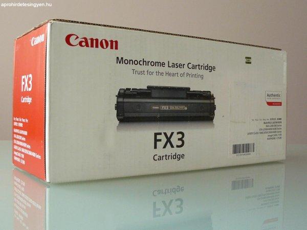 Canon FX3 , FX-3 , FX 3 eredeti fekete toner = 9525.-Ft
