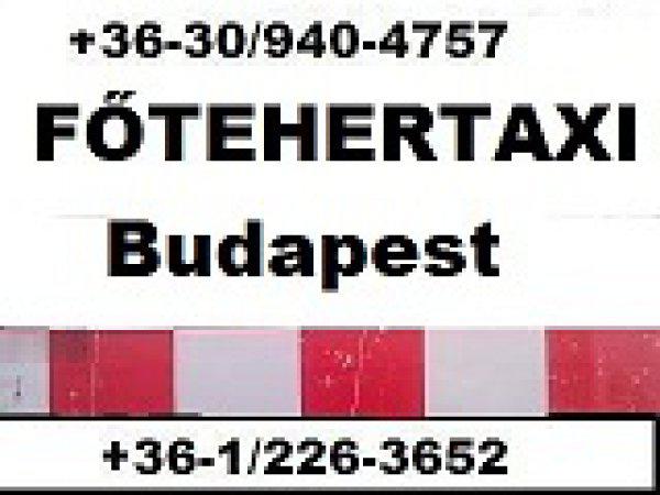 áruszállító kisteherautó FŐ- TEHERTAXI 0630/940-4757.