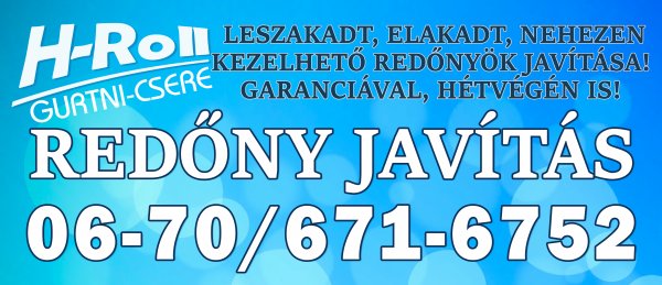 Siófok-Balaton REDŐNY JAVÍTÁS - 06-70/67-167-52