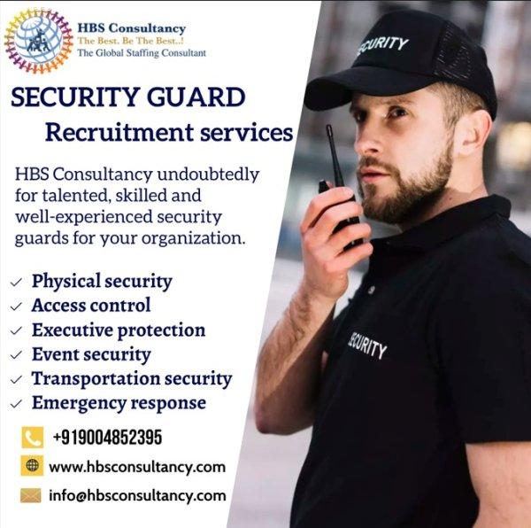 Security guard Recruitment Services