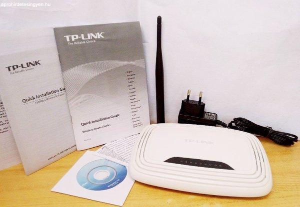 TP-Link TL-WR741ND 150Mbps vezeték nélküli router, új á