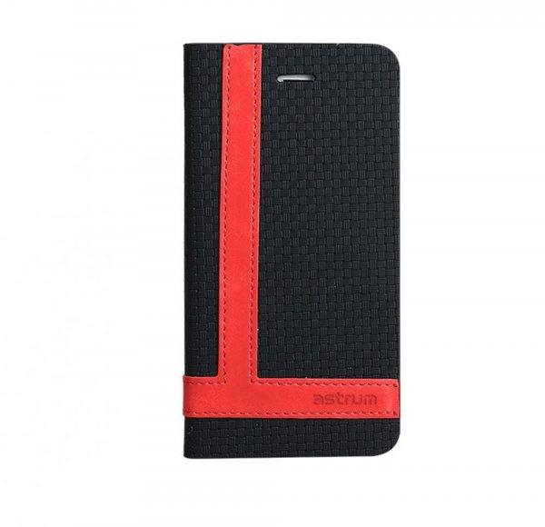 Astrum MC600 TEE PRO mágneszáras Samsung G925F Galaxy S6 EDGE könyvtok
fekete-piros