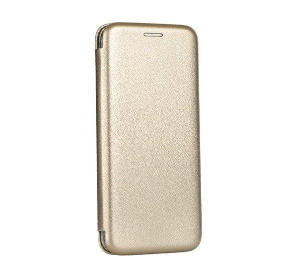 Forcell Elegance LG K30 2019 / LG X2 2019 oldalra nyíló mágneses könyv tok
szilikon belsővel arany