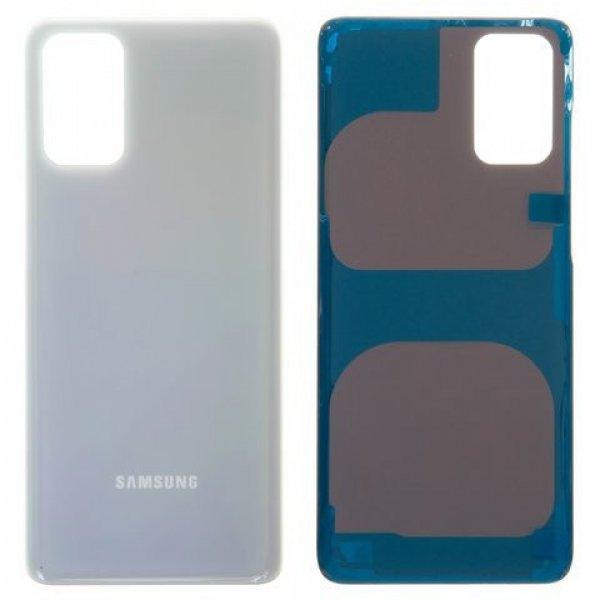 Samsung G985 Galaxy S20 Plus (6.7) fehér akkufedél
