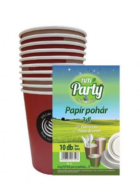 Party Pohár /papír/ 300 ml 10 db -os
