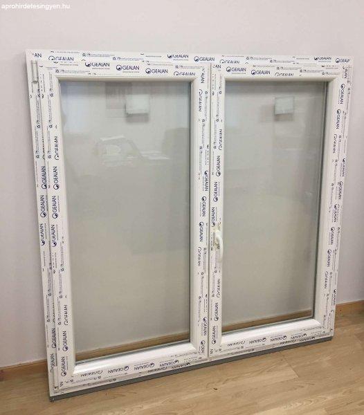 148x148 Nyíló/Bukó-Nyíló kétszárnyas  műanyag ablak GEALAN S8000