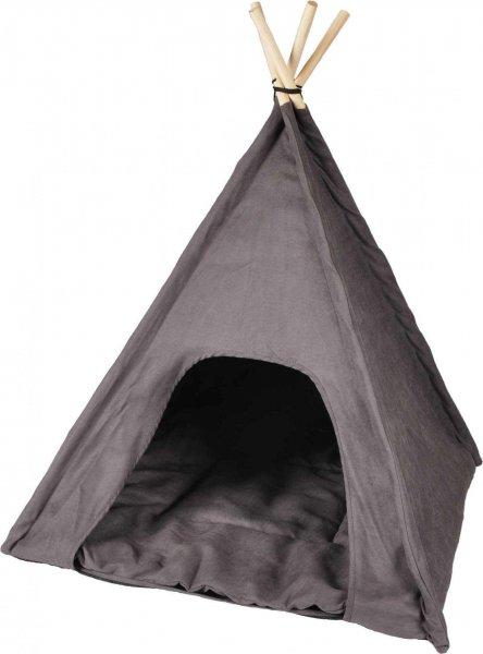 FGO (Flamingo) Macska sátor szürke 60x60x78 cm Macskaágy