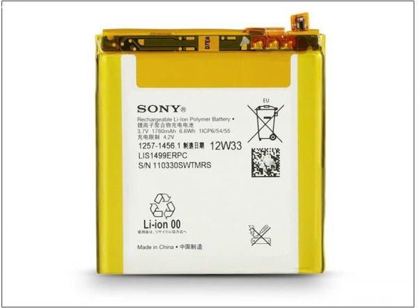 Sony LT30p Xperia T gyári akkumulátor Li-Ion 1780mAh (LIS1499ERPC1)