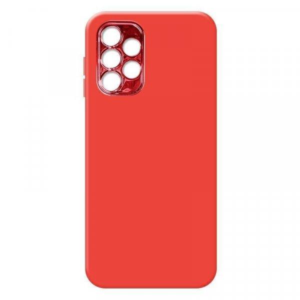 Ambi Case - Samsung S918 Galaxy S23 Ultra (2023) piros szilikon tok