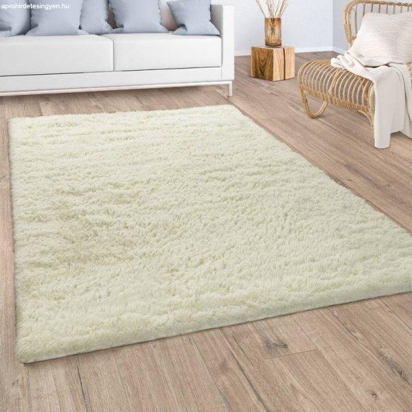 Sunny Shaggy szőnyeg bolyhos puha modern szőnyeg - fehér 160x220 cm