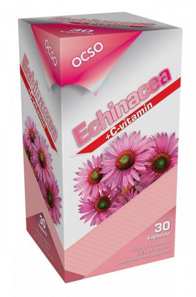 OCSO Echinacea + C-vitamin kapszula 30 db