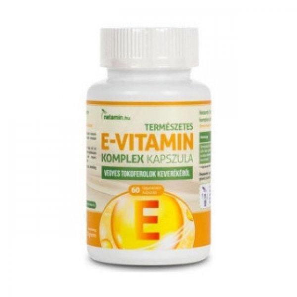 Netamin Vegán E-Vitamin Komplex Kapszula 60 db