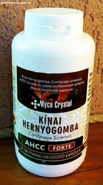 Vita Crystal Myco Crystal - AHCC Forte Kínai hernyógomba 120 db