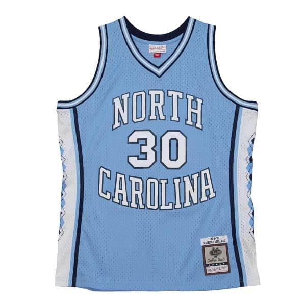 Mitchell & Ness University Of North Carolina #30 Rasheed Wallace Swingman Road
Jersey light blue