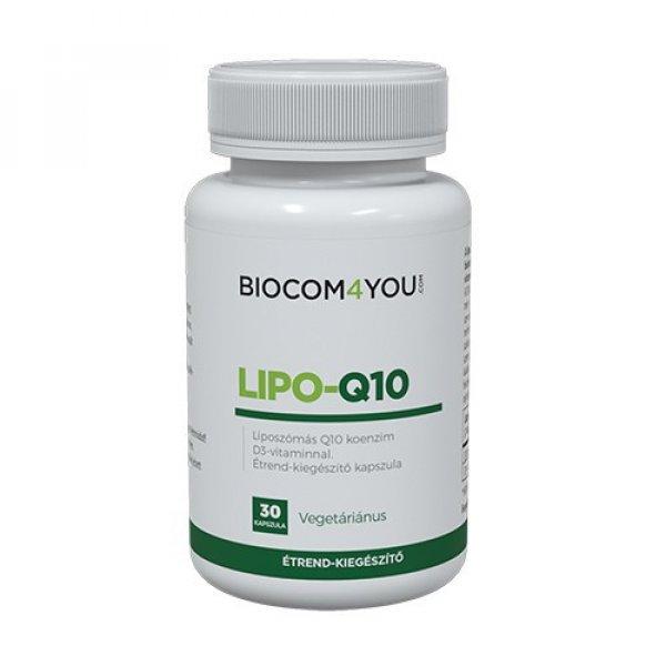 Biocom Liposzómás Q10 koenzim D3-vitaminnal 2000 NE