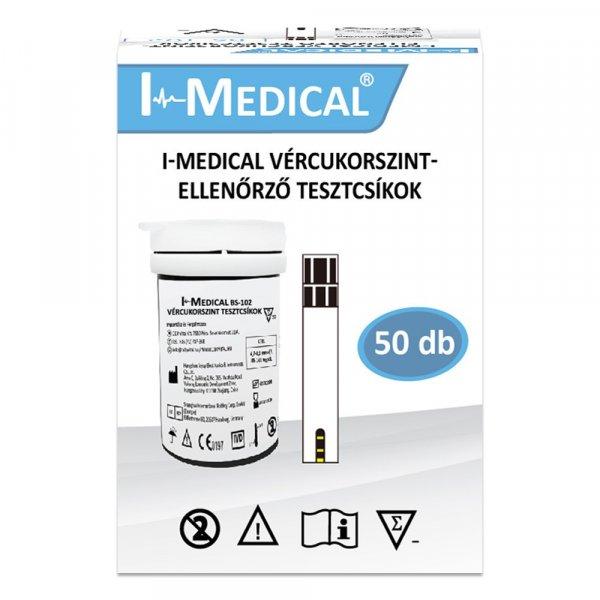I-Medical tesztcsík vércukorszint mérőhöz 50 db