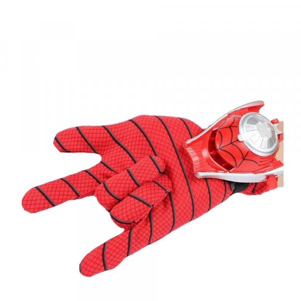 IdeallStore® Iron Spiderman jelmezkészlet, New Era, piros, 5-7 éves, két
kesztyű tapadókorongokkal és korongokkal