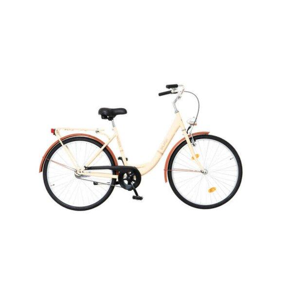 Kerékpár Neuzer Balaton 28 1S női krém/barna