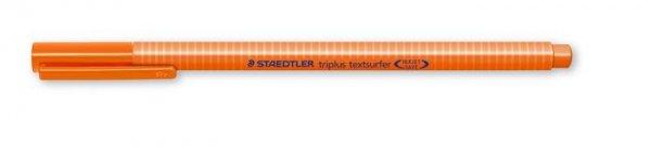 Szövegkiemelő, 1-4 mm, STAEDTLER "Triplus 362", narancssárga