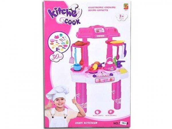 Kitchen Cook Pink játékkonyha fénnyel és hanggal