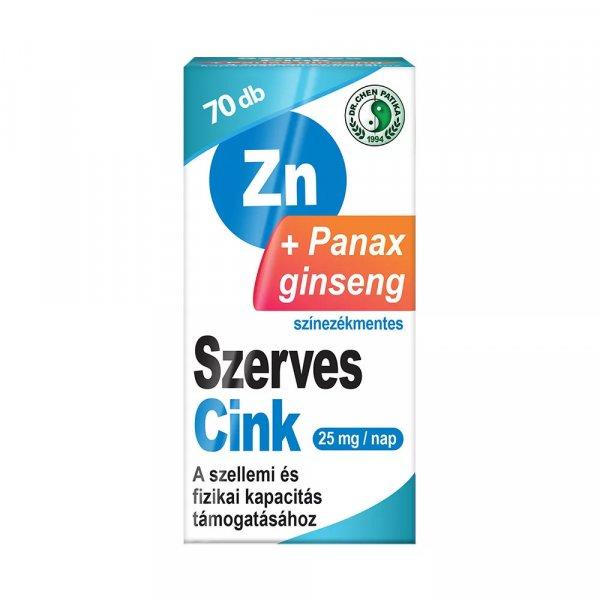 Dr. Chen SZERVES CINK + GINSENG - 70 db kapszula