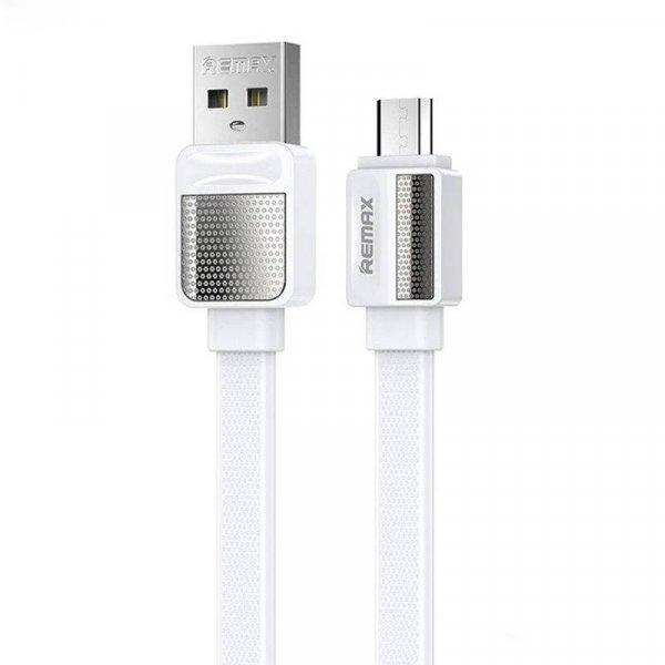 USB Micro Remax Platinum Pro kábel, 1m (fehér)