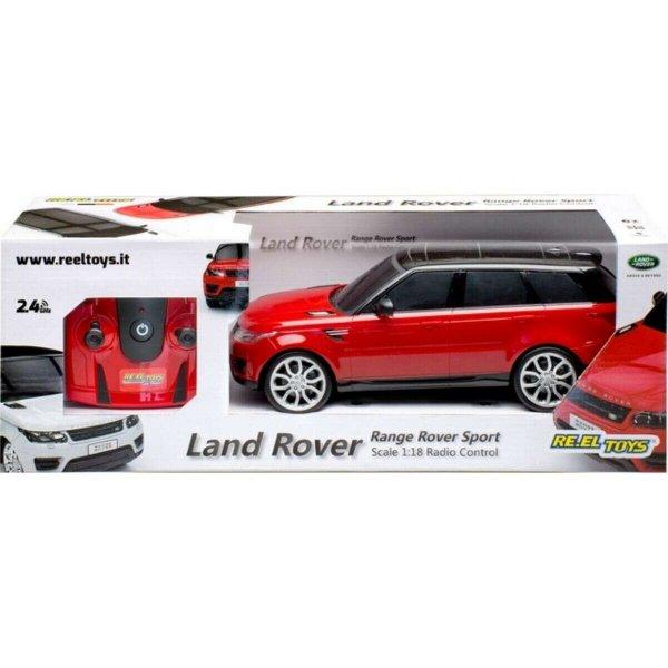 Land Rover Range Rover Sport piros R/C távirányítós autó 1:18