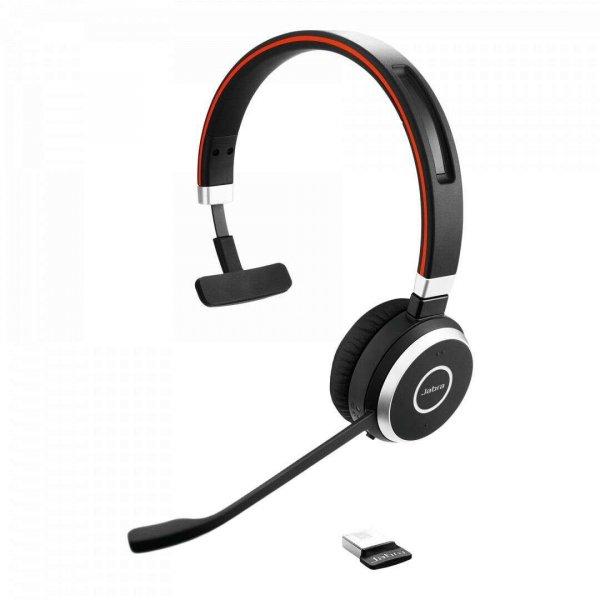 Jabra Evolve 65 SE UC Mono Bluetooth Headset Black 6593-839-409