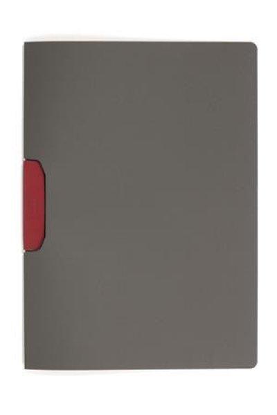 Gyorsfűző, klipes, A4, DURABLE "DURASWING® COLOR 30", piros 5
db/csomag