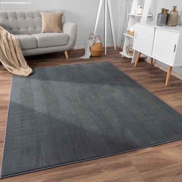 Modern skandináv szőnyeg nappaliba antracit 80x150 cm