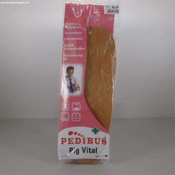 Pedibus talpbetét bőr pig memory foam 41/42 1 db