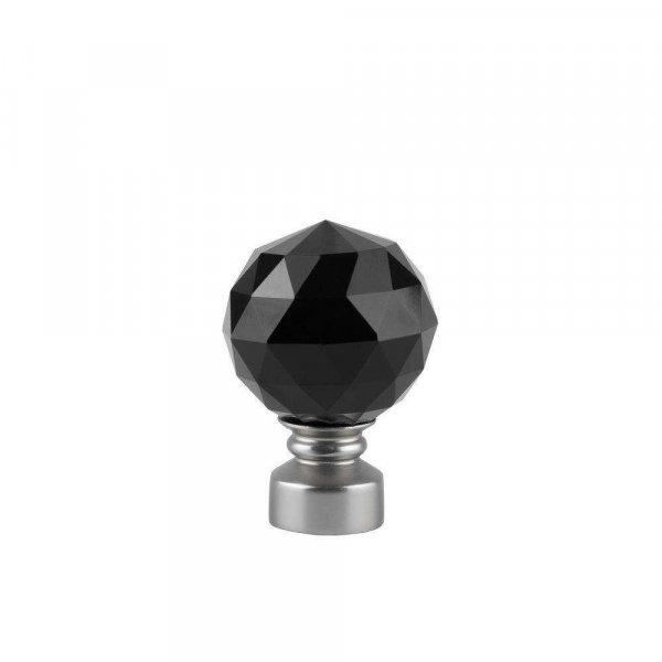 Galéria egyszerű bárpult Cristal noir 25/19, fém, ezüst - 320 cm
