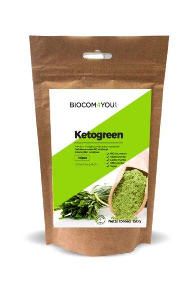KetoGreen növényi por utántöltős, 150 g - Biocom