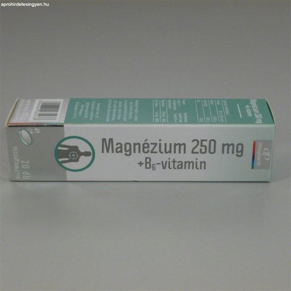 Innopharm magnesium+b6 pezsgőtabletta 20 db