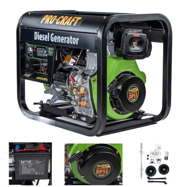 ProCraft diesel generátor DP55