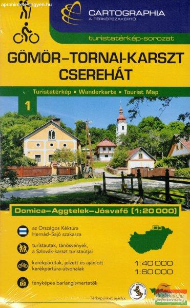 Gömör-Tornai-karszt és Cserehát turistatérkép 1:40 000, 1:60 000