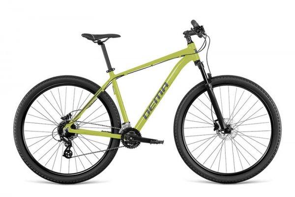 Kerékpár Dema ENERGY 3 mustard lime - dark grey XL/21'