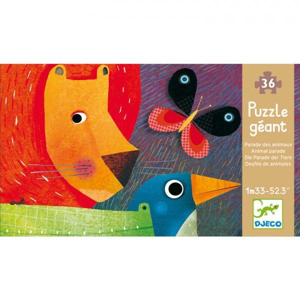 Djeco Óriás puzzle - Állati parádé - Animal Parade