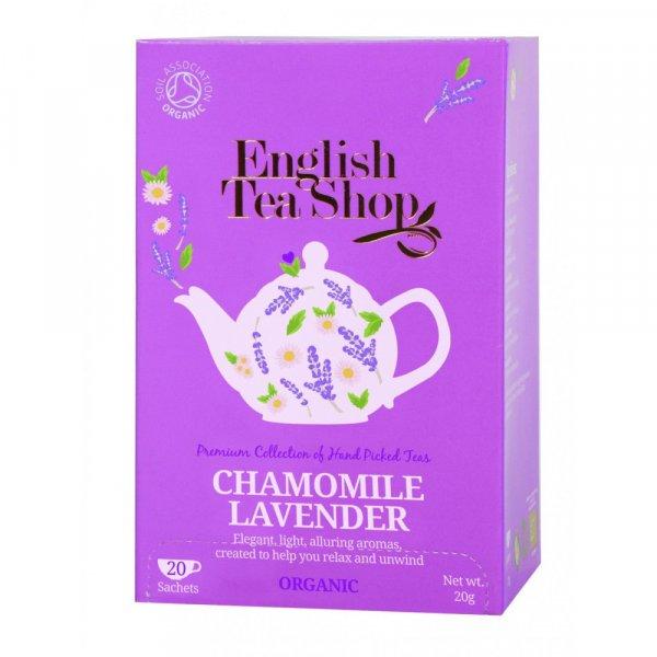 ETS 20 Kamilla- Levendula Bio Tea 30G (English Tea Shop) 39419