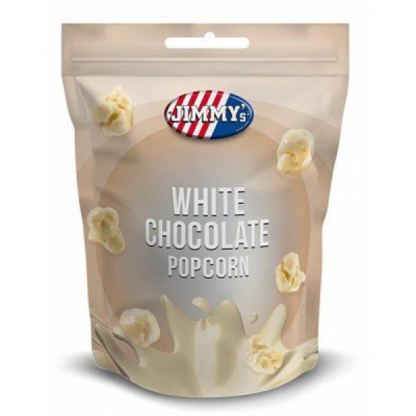 Jimmys Chocolate Popcorn 120G White