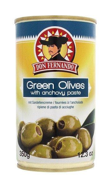 Don F. 350G Green Olives /85669/ With Anchovy Paste