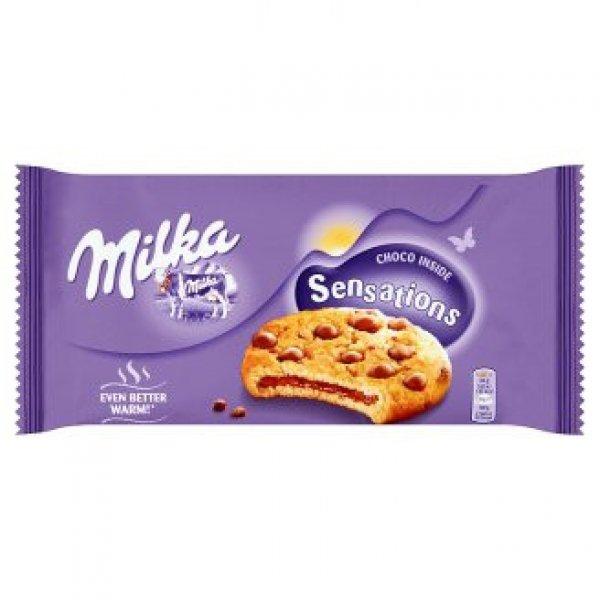 Milka Keksz 156G Cookies Sensations Choco Inside Vanilia /89993/