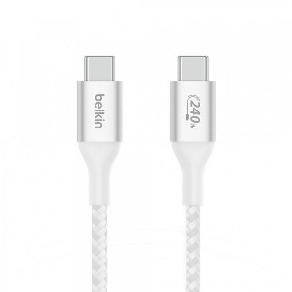 Belkin BoostCharge USB-C to USB-C 240W Cable 1m White
