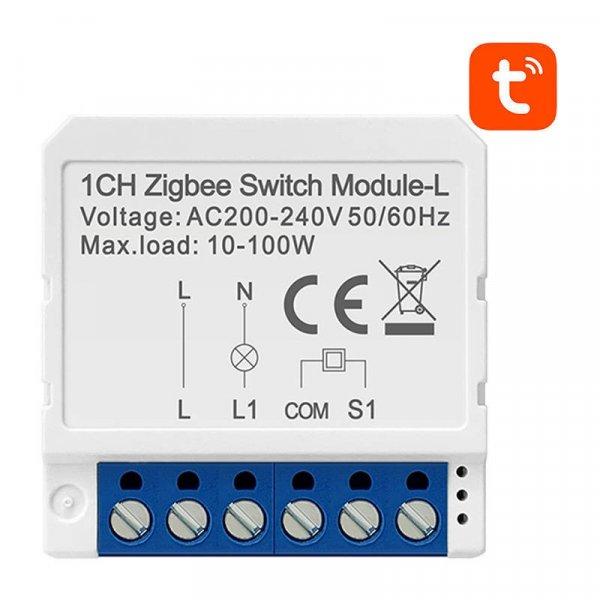 Smart Switch Modul ZigBee Avatto LZWSM16-W1 Nincs semleges TUYA