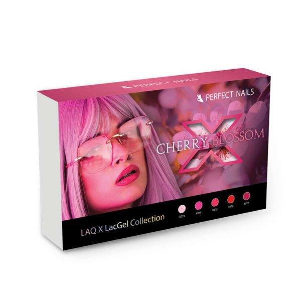 Perfect Nails LacGel LAQ X - Cherry Blossom Gél Lakk Szett 5*8ml