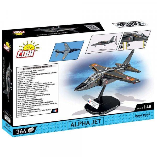 Cobi Alpha Jet építőkészlet, Repülőgép gyűjtemény, 5842, 364 részes