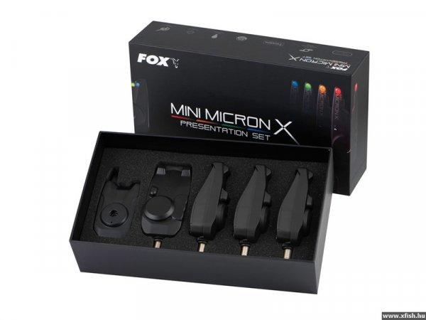 Fox Mini Micron X 4 Rod Set 4+1 Elektromos Kapásjelző szett
