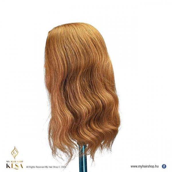 100%humán női fodrász gyakorló babafej természetes festhető hajjal 50 cm
világosbarna szőke sötétbarna fekete hajszínnel is rendelhető