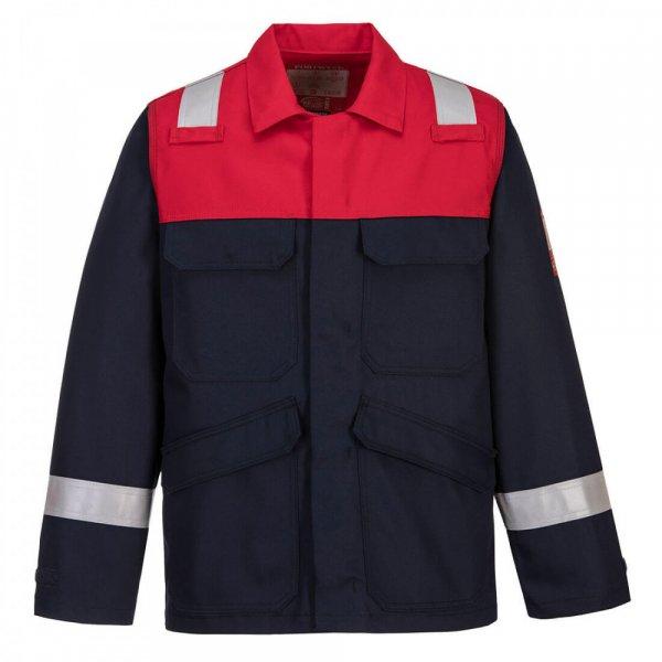 Portwest Antisztatikus kéttónusú munkavédelmi kabát (tengerészkék/piros
XL)