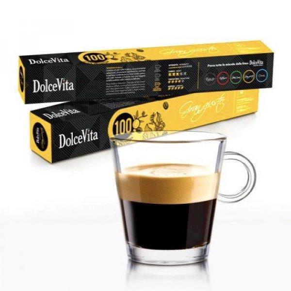 Dolce Vita Gran Gusto 100% arabica Nespresso 10 kávékapszula